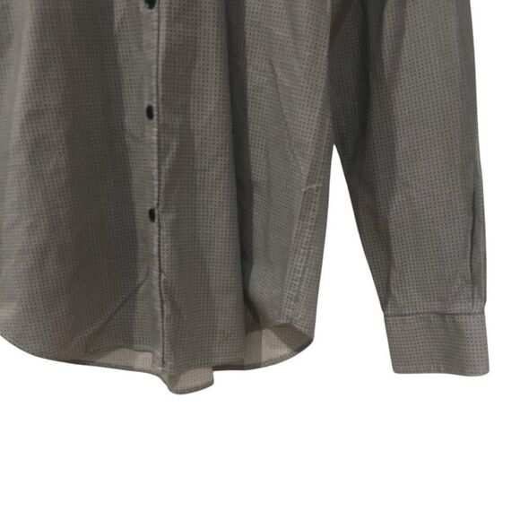 Construct grey slim fit button down shirt - Picture 6 of 7